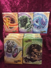 Kaijudo CCG Set of 5 Sealed Decks: Fire, Water, Nature, Light, Dark